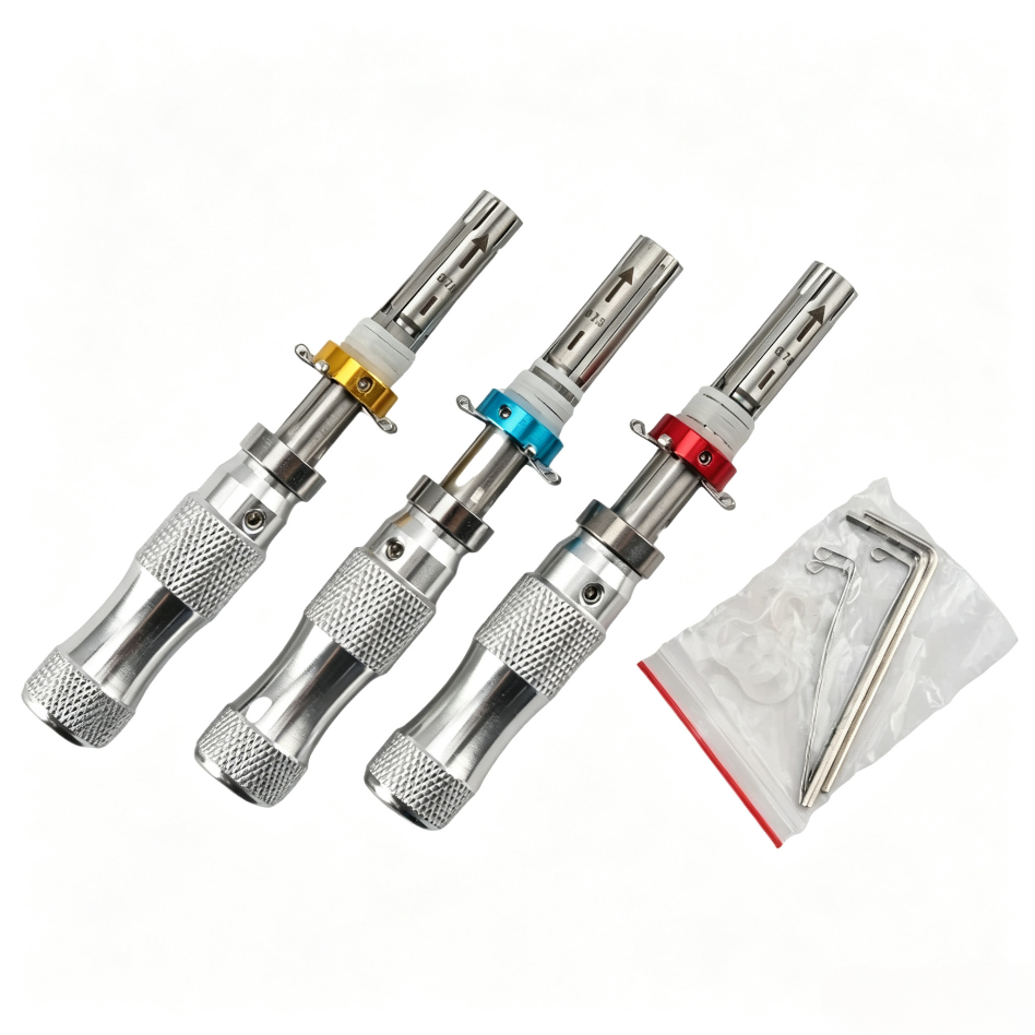 KLOM 3-Piece Star Lock Cylinder Maintenance Tool Set