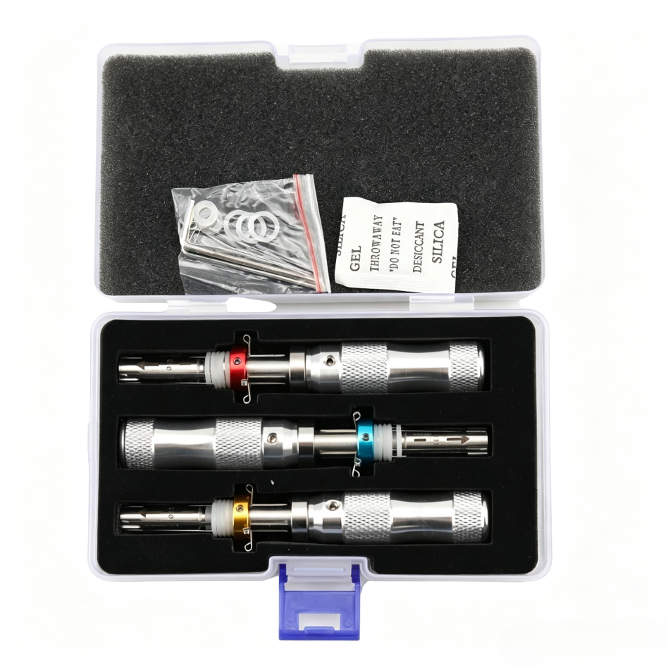 KLOM 3-Piece Star Lock Cylinder Maintenance Tool Set