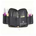 Premium Colorful 20pcs Lock Pick Set with 4pcs Tension Wrenches