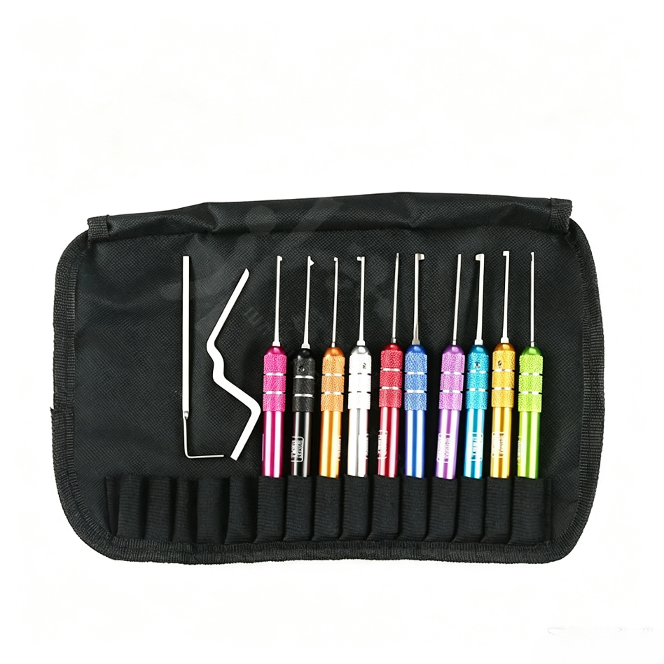 Baicheng Color Handle Lock Maintenance Hook Set with Fabric Pouch
