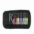 Baicheng Color Handle Lock Maintenance Hook Set with Fabric Pouch
