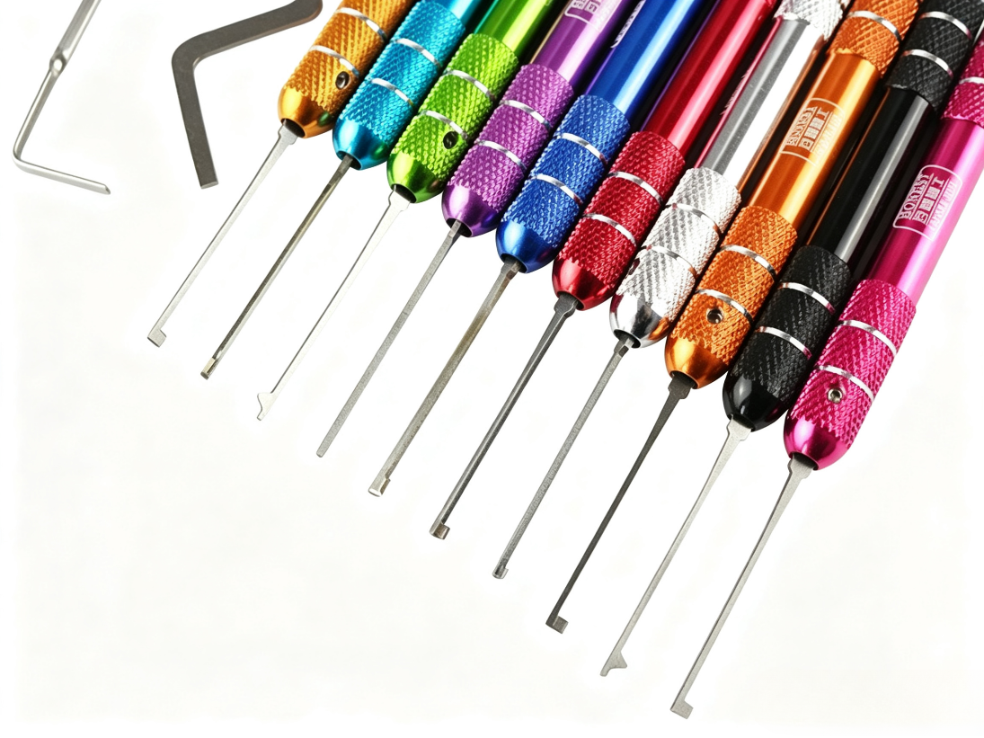 Baicheng Color Handle Lock Maintenance Hook Set with Fabric Pouch