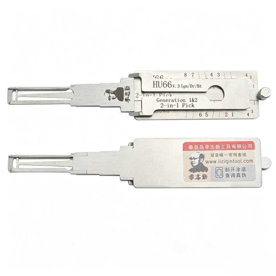 Li's 2-in-1 HU66 Automotive Lock Maintenance Tool For Volkswagen