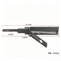 Li's 2-in-1 Maintenance Tool for Yale-6B 6-Pin Single Groove Lock Cylinder