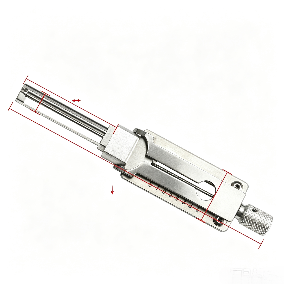 Li's SS005 2-in-1 Residential Lock Maintenance Tool