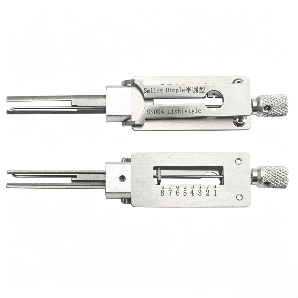 Li's SS004 2-in-1 Maintenance Tool for Single Row Cam Residential Lock Cylinders