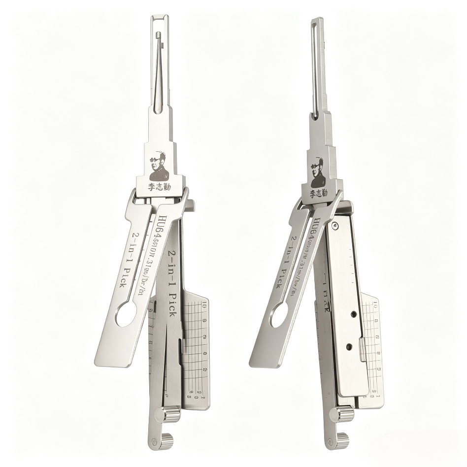 Li's HU64 2-in-1 Universal Lock Maintenance Tool (8/9/10 Pin) for Mercedes-Benz, Chrysler, Maybach