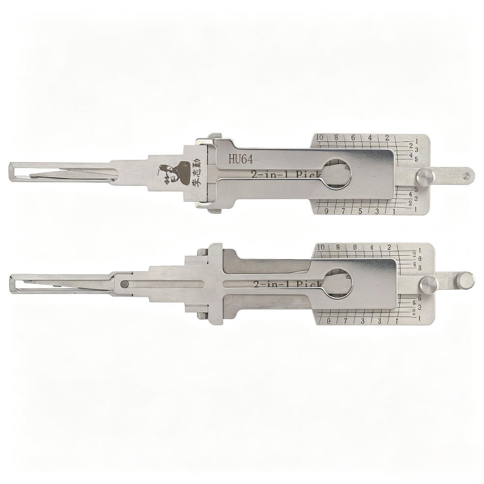 Li's HU64 2-in-1 Universal Lock Maintenance Tool (8/9/10 Pin) for Mercedes-Benz, Chrysler, Maybach