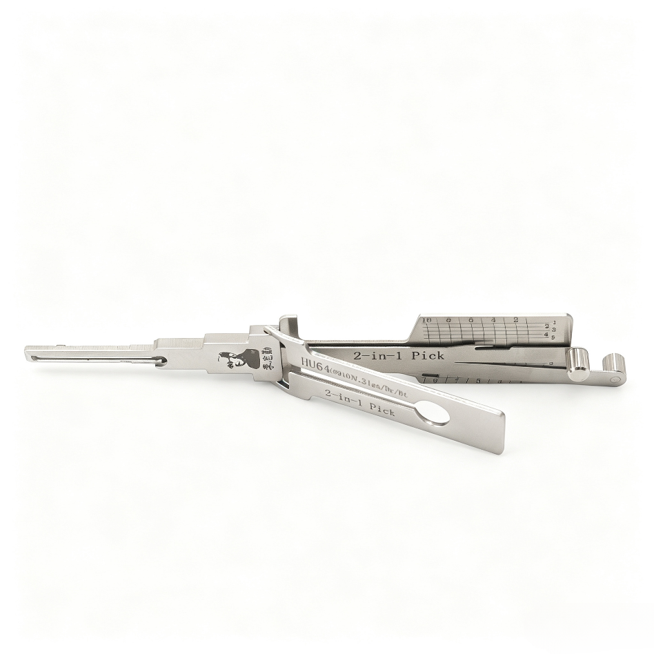 Li's HU64 2-in-1 Universal Lock Maintenance Tool (8/9/10 Pin) for Mercedes-Benz, Chrysler, Maybach