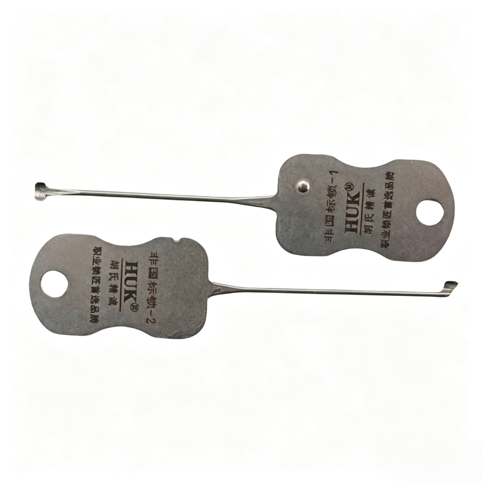 HUK Professional Maintenance Picks For Vintage Mul-T-Lock Lock Cylinders