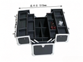 Professional Locksmith Aluminum Tool Box, Multi-compartment Expandable Storage Case