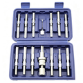 14Pcs AB Type Lock Bump Key Set, Professional Locksmith Bumping Tool Kit