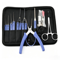 KLOM Professional Broken Key Extractor Tool Kit with Scissors Pliers