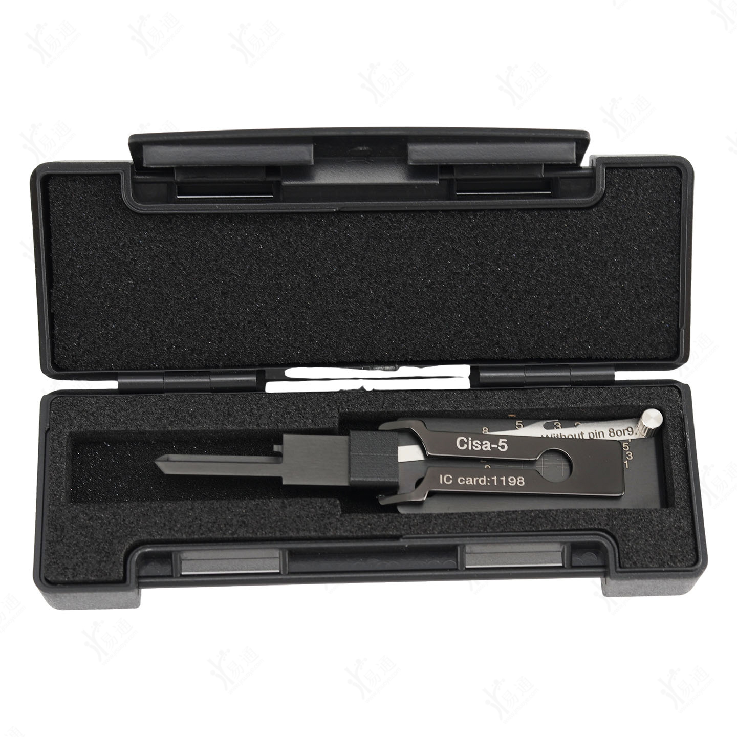 Cisa-5  2 in 1 Lock Pick Tool, Professional Locksmith Tool for Italian CISA 5 Pin Single Cylinder Lock