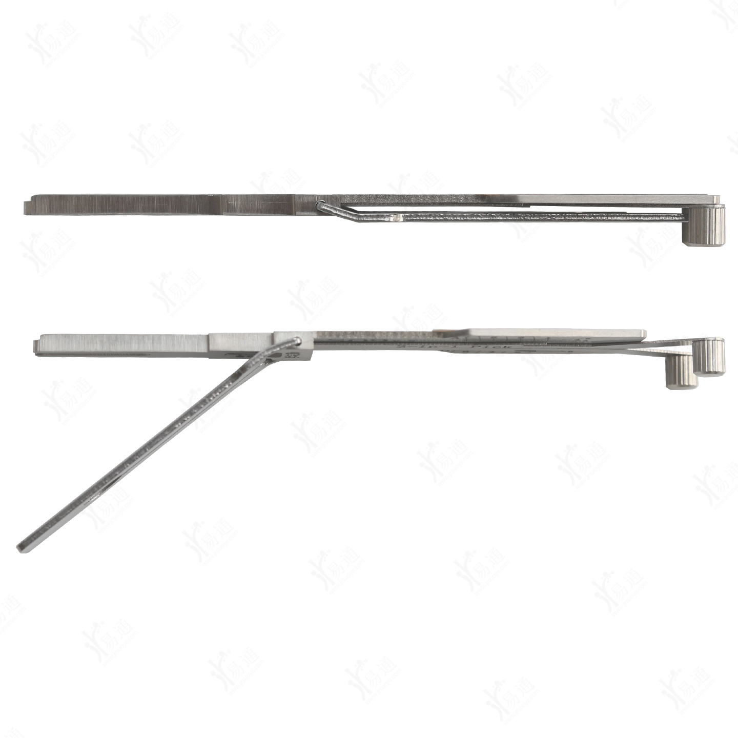 LiShi SO9 2 in 1 Pick Tool, For Hyundai Kia 2025 Internal Milling Key Locksmith Tool