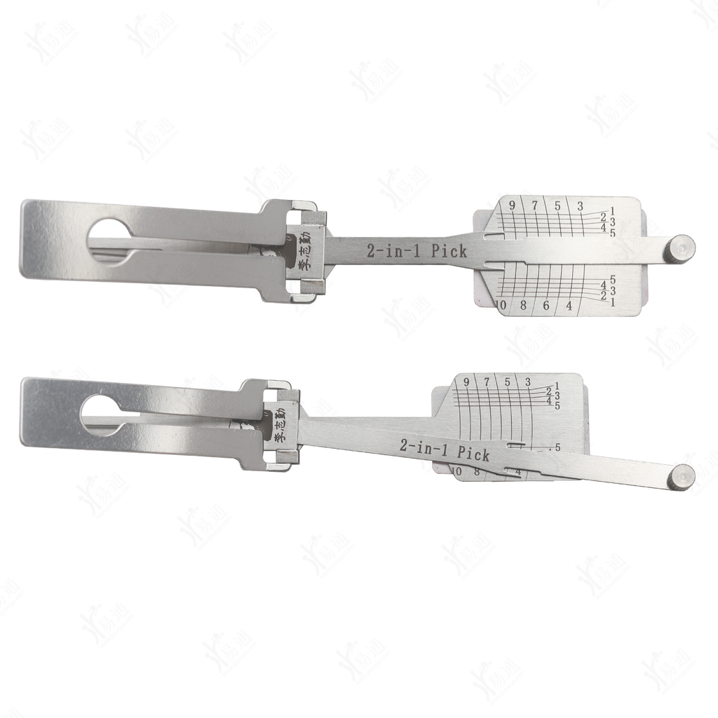 LiShi MAZDA2024R-2024-EXT 2 in 1 Pick Tool, For 2024 Mazda Flat Milling Car Lock