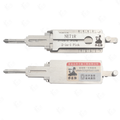 LiShi NE71R 2 in 1 Pick Tool, Flat Milling for USA & Australia Honda, Rover Car Lock