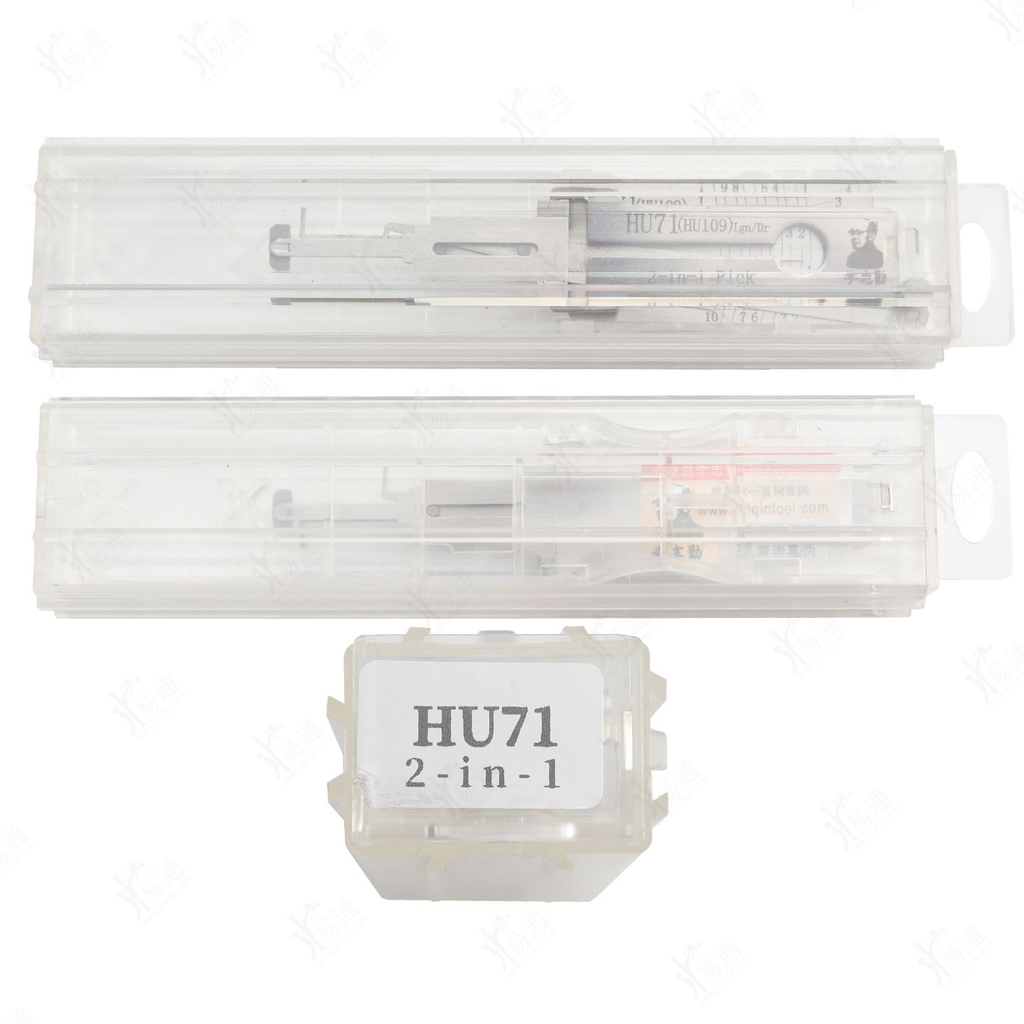 LiShi HU71 (HU109) 2 in 1 Pick Tool, Vertical Milling for Land Rover & Scania Truck Lock
