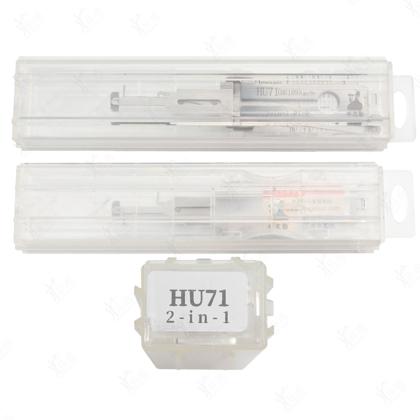 LiShi HU71 (HU109) 2 in 1 Pick Tool, Vertical Milling for Land Rover & Scania Truck Lock