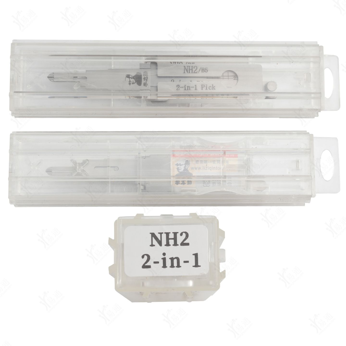 LiShi NH2/B5 2 in 1 Pick Tool, Flat Milling for US Mailbox Lock