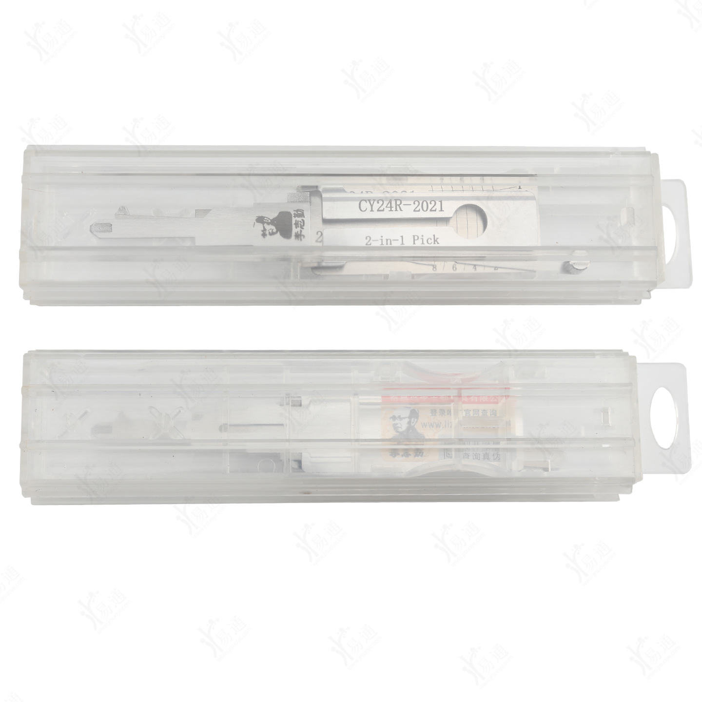 LiShi CY24R-2021 2 in 1 Pick Tool, Flat Milling for New Jeep Car Lock