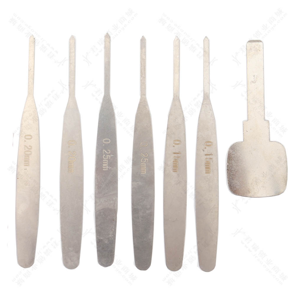 Single & Double Leaf Lock Tool Set, Complete Maintenance Kit for Locksmith