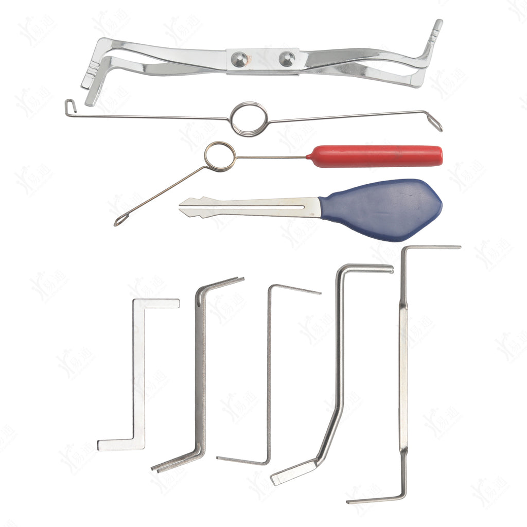 Multifunctional Hook & Pick Tool Set with Canvas Roll Storage Pouch
