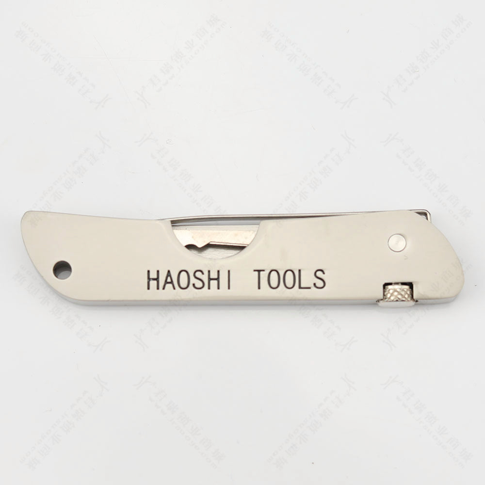 Haoshi Foldable Single Hook, Portable Locksmith Pick Tool