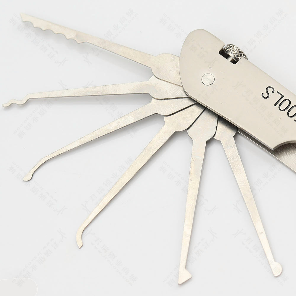 Haoshi Foldable Single Hook, Portable Locksmith Pick Tool