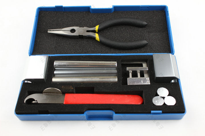 HUK Lock Cylinder Disassembly Tool Kit, Repair & Pin Replacement Tools for Household & Auto Locks