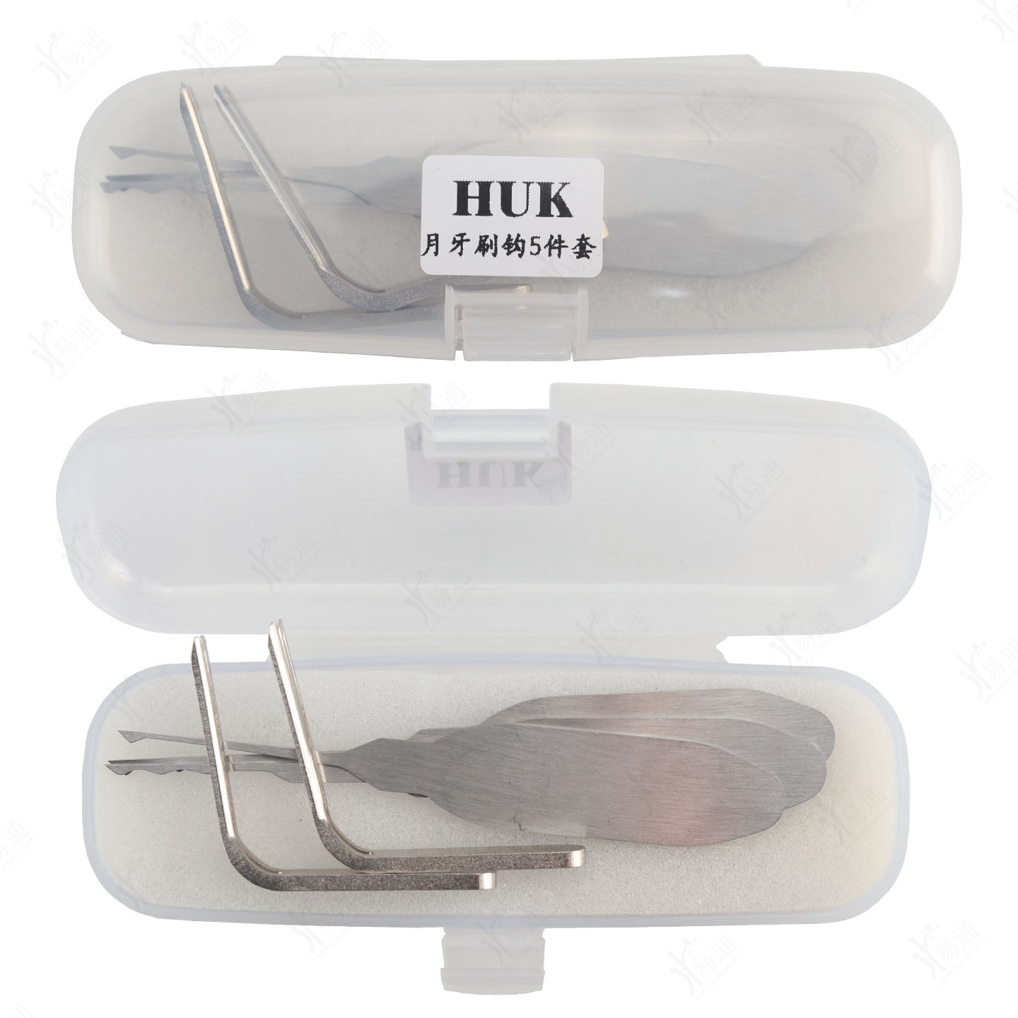 HUK Crescent Pick 5 Pcs Set, Hu's Crescent Tools Kit